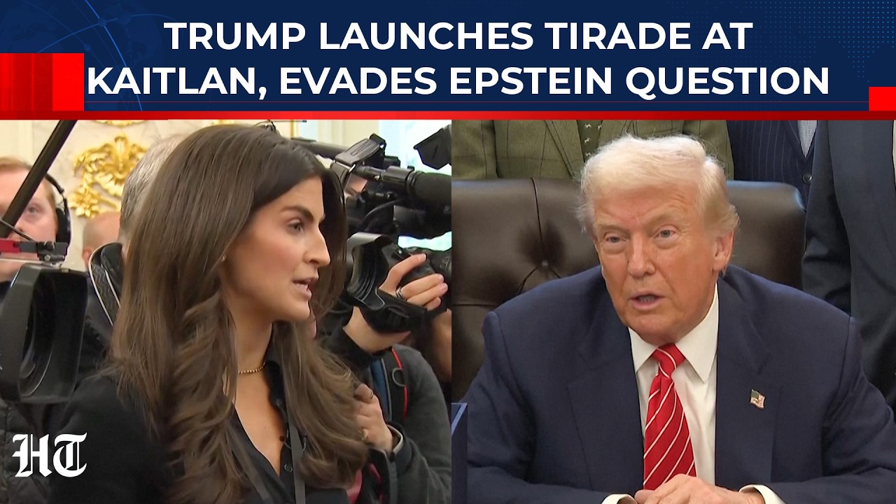 'Not Telling The Truth': Trump Fights With Kaitlan Collins As Reporter Brings Up 'Friend' Epstein