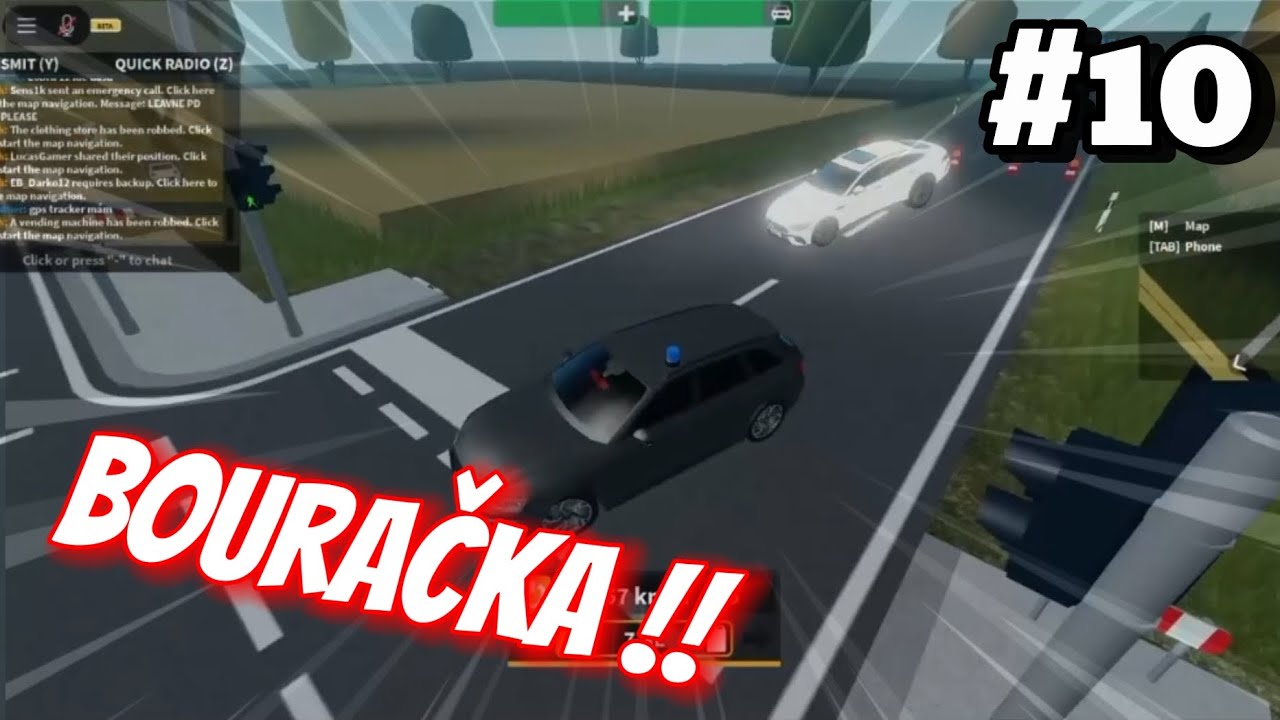 Dramatická honička skončila bouračkou | Emergency Hamburg RP 【CZ & SK | NEXUS RP】