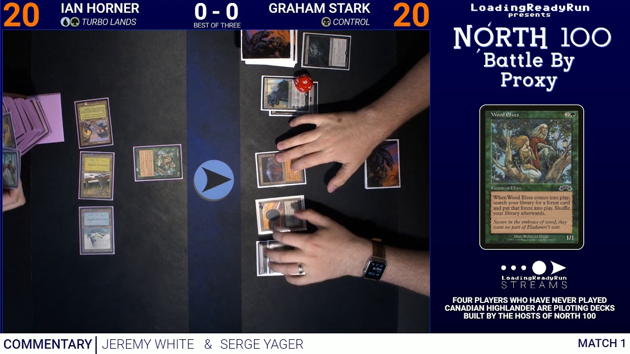 Friday Night Paper Fight — The first ever North 100 Highlander Battle by Proxy!