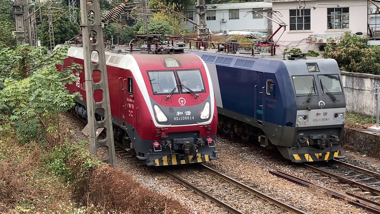 2020年12月17日 廣州機務段拍車 広州機関区鉄道ビデオ Dec. 17, 2020 Guangzhou locomotive depot railway video