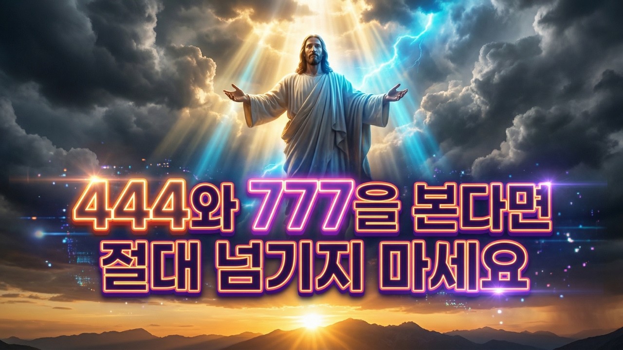 🚨2026년 경고: 지금 당장 444와 777을 계속 본다면? (선택받은 자의 마지막 시그널)