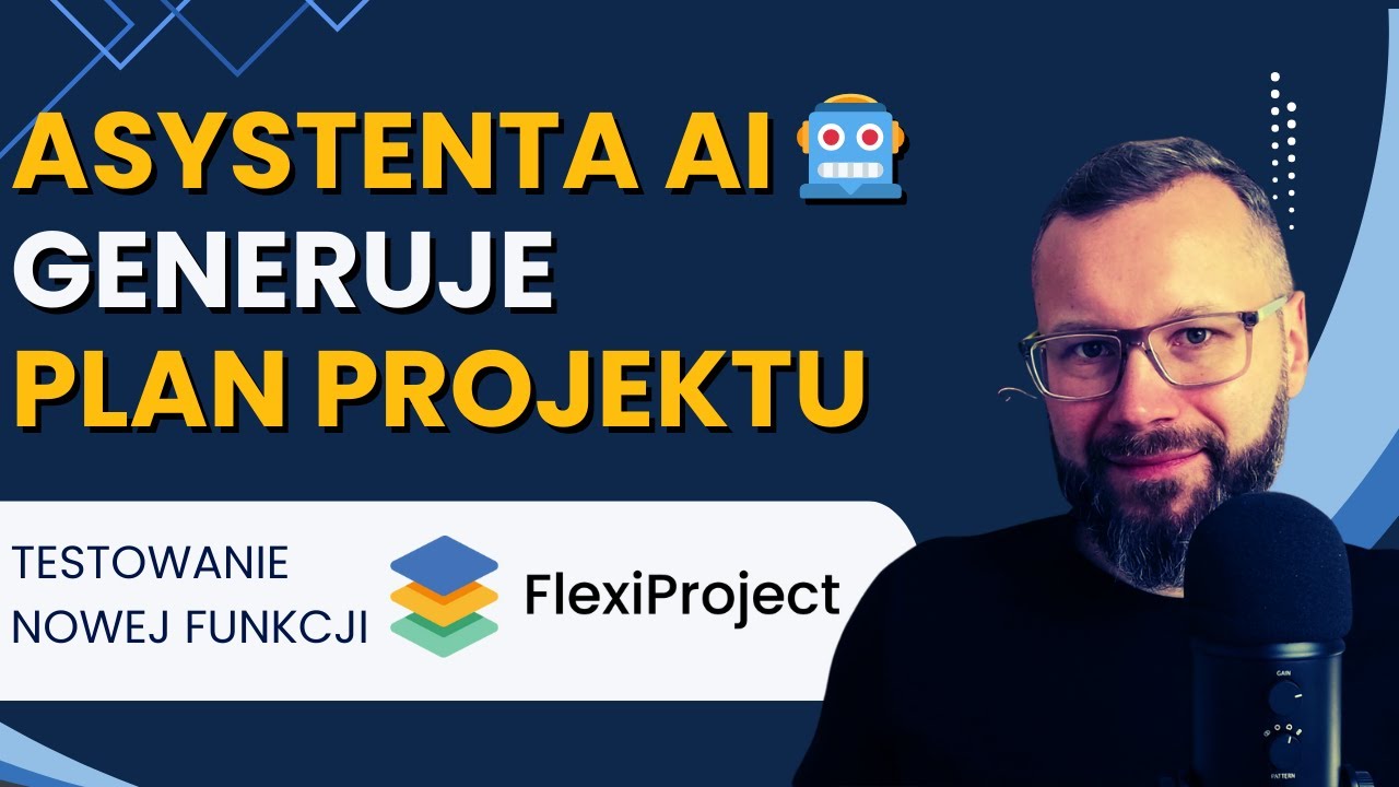 Asystent AI generuje harmonogram projektu - testowanie nowej funkcji AI w FlexiProject
