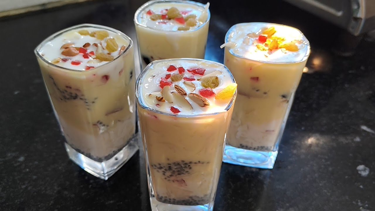 10 min  में घर की ही चीजों से फालूदा बनाने का आसान तरीका/ Home Made Falooda sevai 