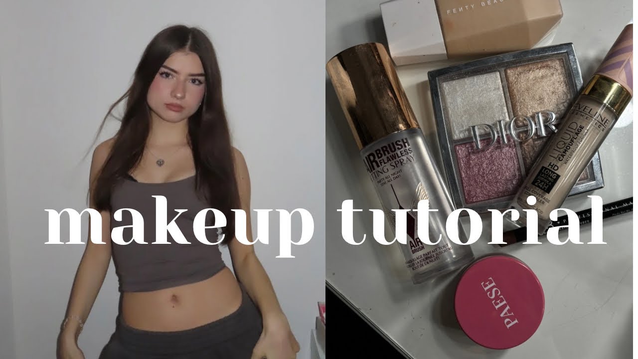 my makeup routine ੈ✩‧₊˚˚ ༘♡ ⋆｡˚(jak wyglądać bardziej żywo)