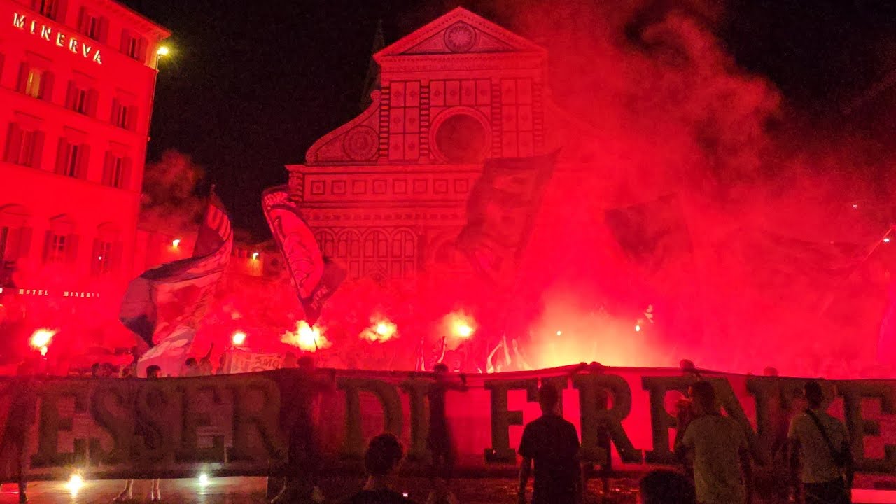 FESTA CURVA FIESOLE 99 ANNI FIORENTINA 💜⚜️
