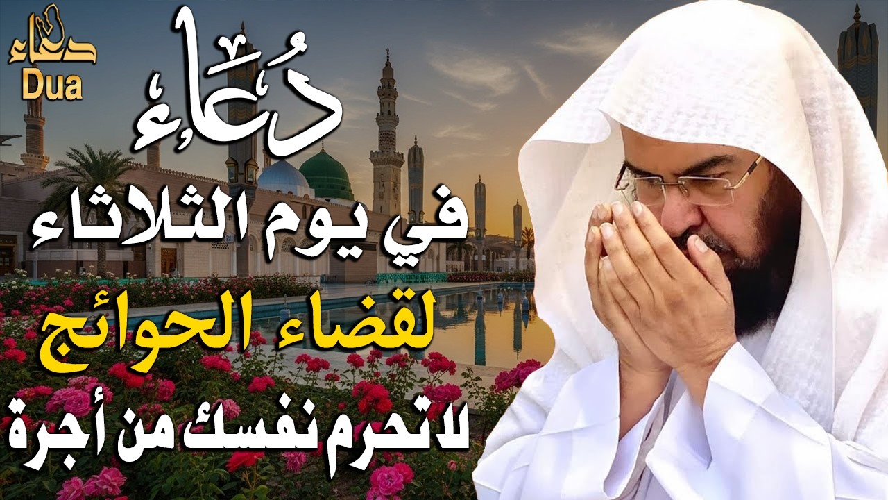 دعاء في يوم الثلاثاء المستجاب دعاء يوم29 من شهر شعبان للرزق والشفاء العاجل وقضاء الحوائج🤲(4k)
