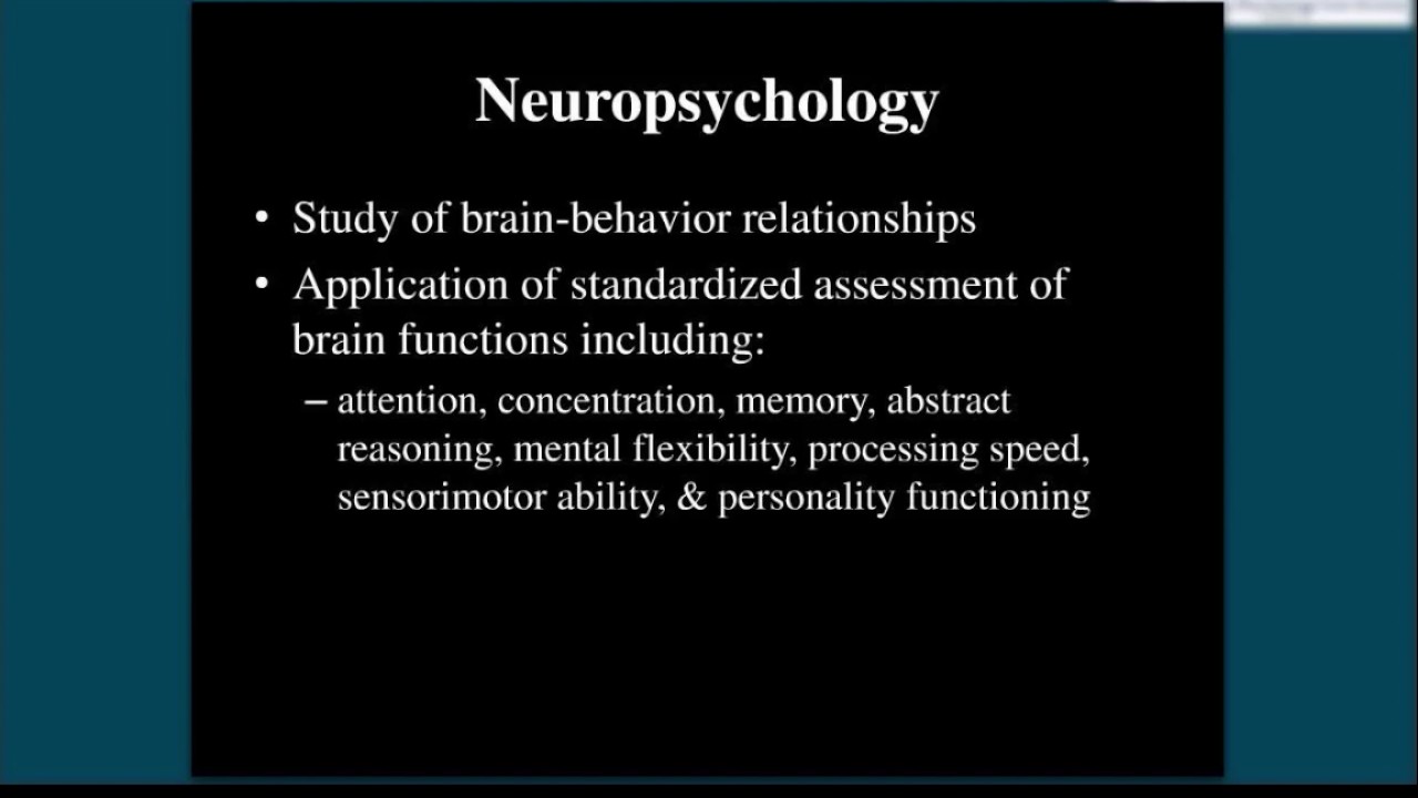 Forensic Neuropsychology: Essential Information to Know