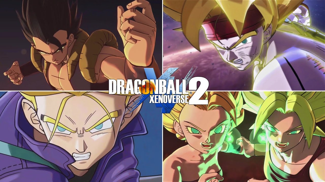Dragon Ball Xenoverse 2 - Legendary Pack 2 All Cutscenes (DLC 13 Extra Missions)