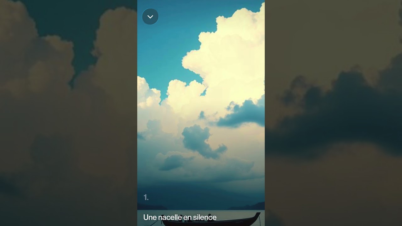 Une nacelle en silence