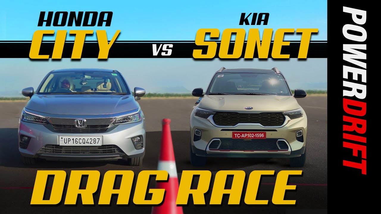 Honda City vs Kia Sonet | Drag Race | Episode 6 | PowerDrift