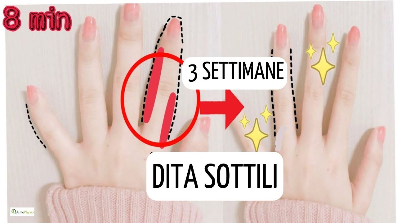 I migliori esercizi per le dita | Ottieni un dito magro e più lungo in sole 3 settimane