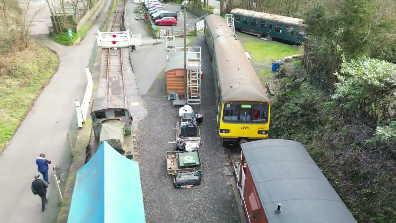 The Puffing Billy cafe.  Torrington Devon. Tarka trail  X