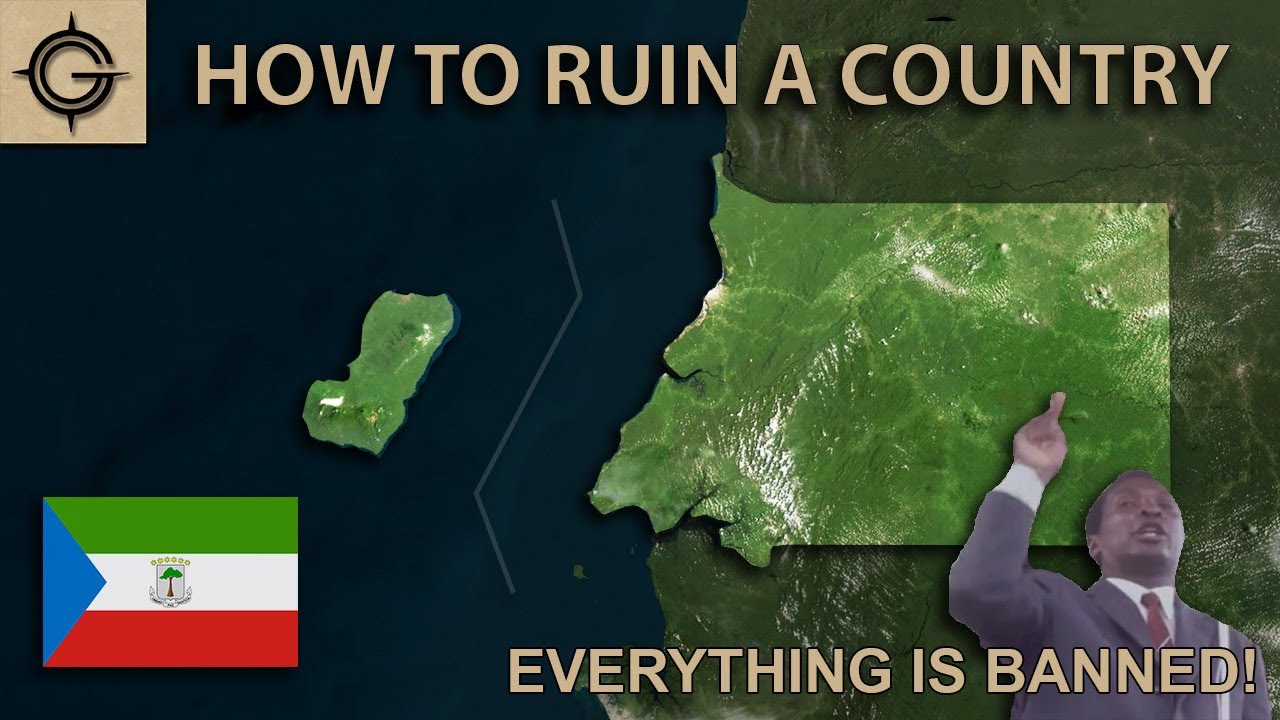Geography of Equatorial Guinea & Africa's most INSANE Dictator
