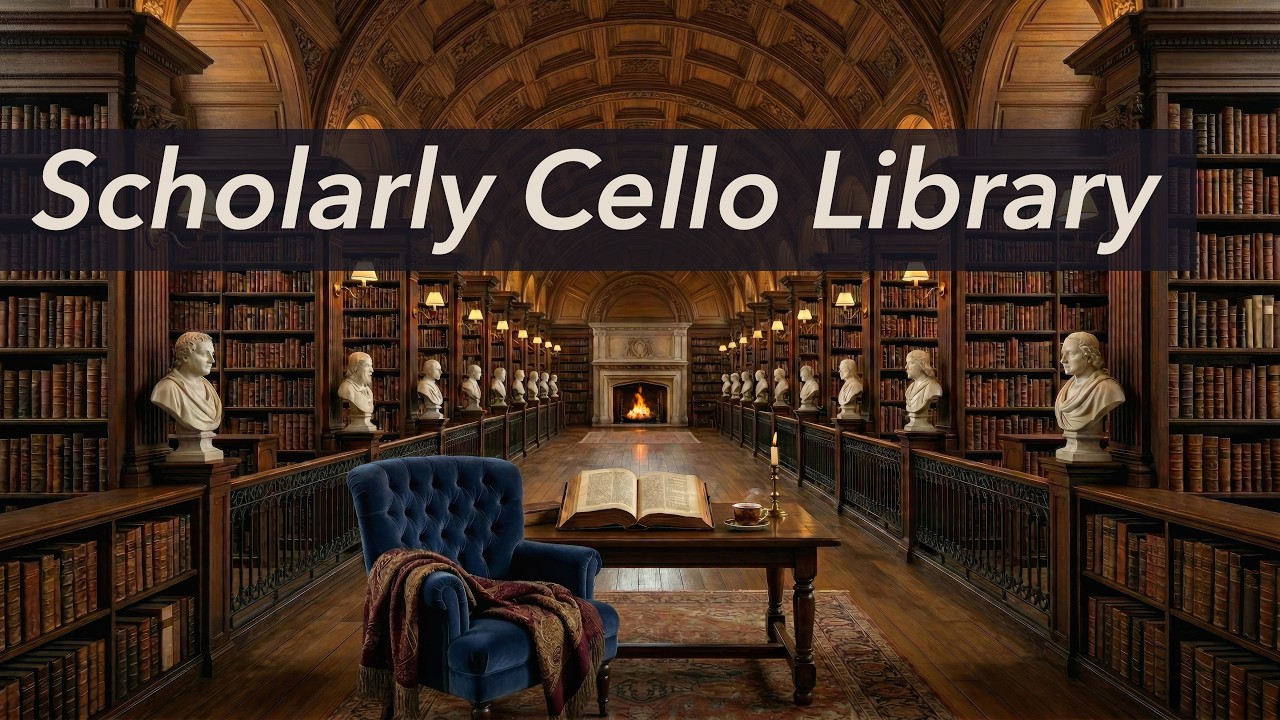 Trinity College Library | Dark Academia Reading Ambience