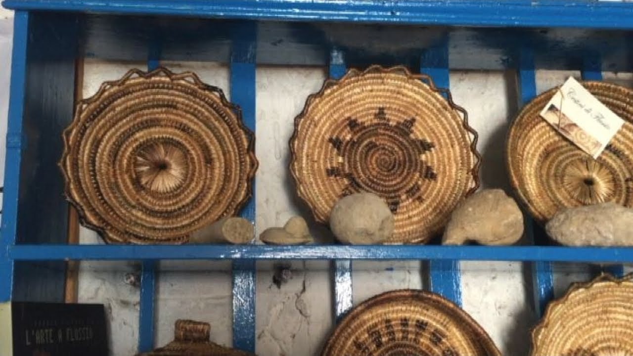 L'arte in estinzione del cestino d'asfodelo: Flussio, terra sarda