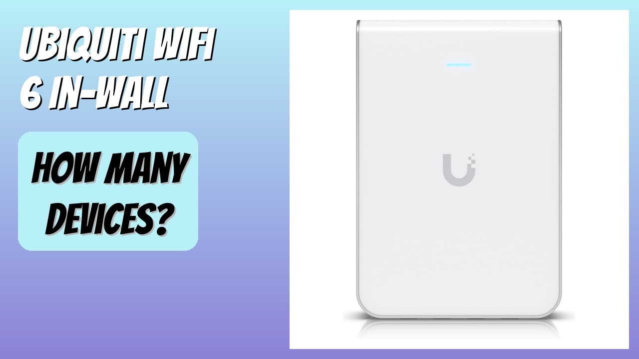 REVIEW (2025): Ubiquiti WiFi 6 In-Wall. Features