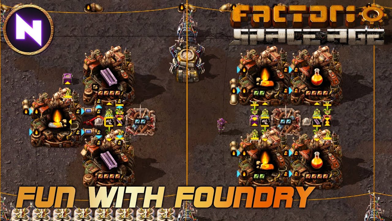 The FOUNDRY Is Amazing: Metal & Science From Lava | 04 | Factorio SPACE AGE