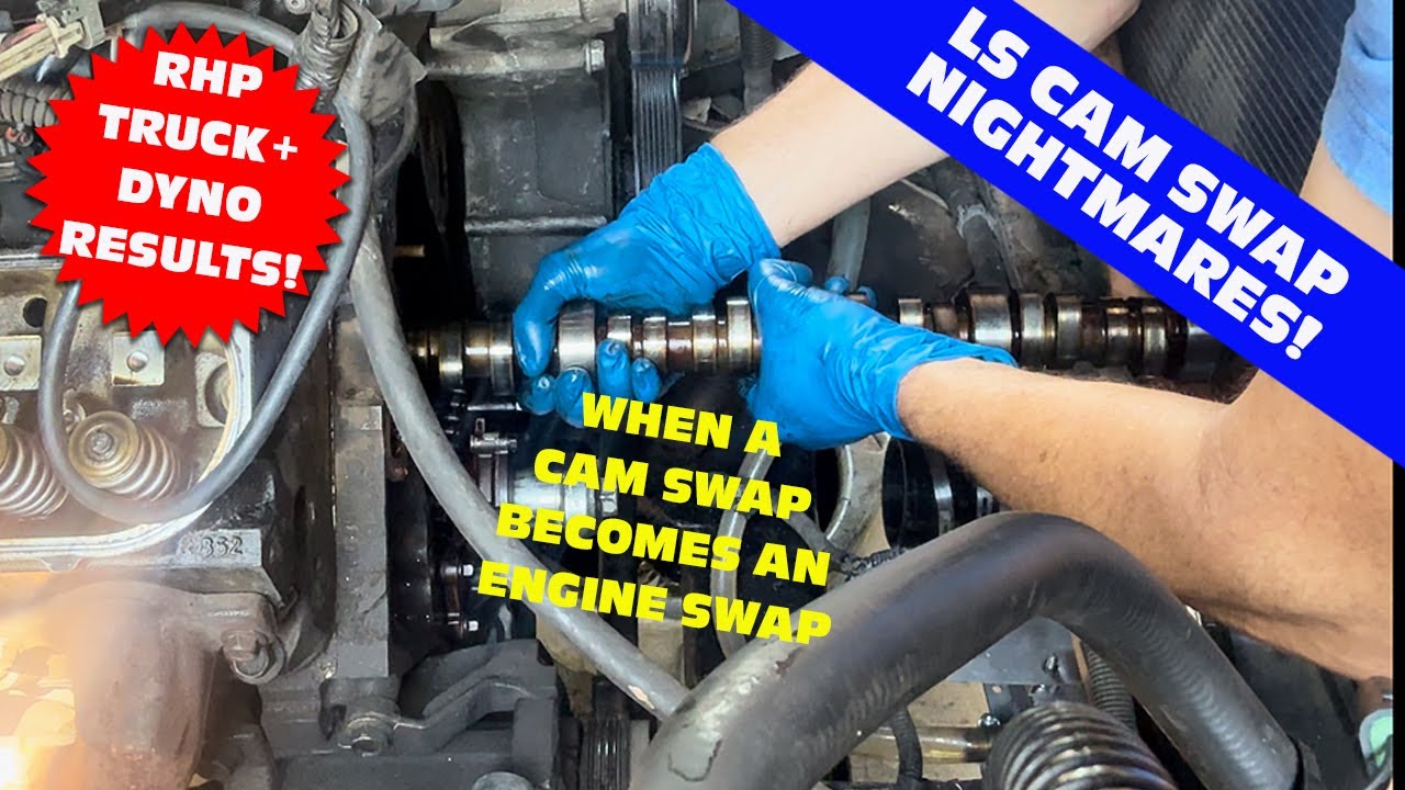 LS CAM BEARING WOES. HOW THINGS WENT BAD! HOW OUR OUR CAM SWAP TURNED INTO AN ENGINE SWAP.