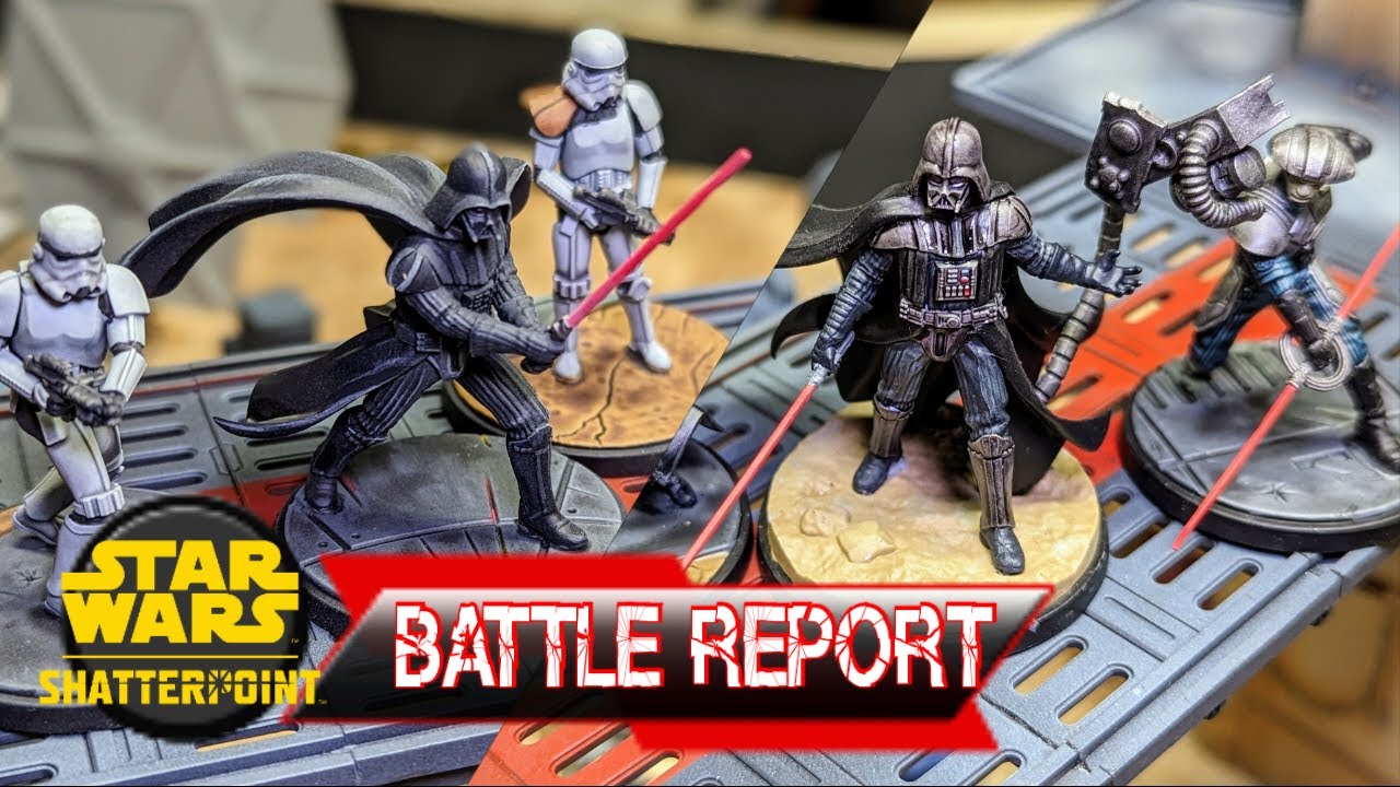 Star Wars Shatterpoint Battle Report S02E05 - Vader Jedi Hunter vs Vader, Emperor's Servant