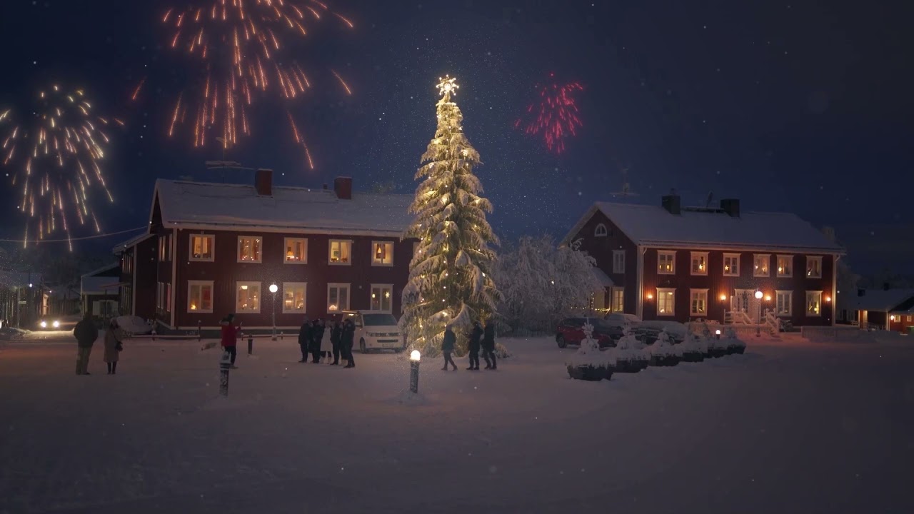 4k Christmas Video Overlays