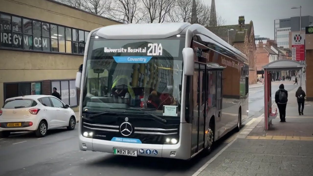 Buses around Coventry City Centre (30/11/22)