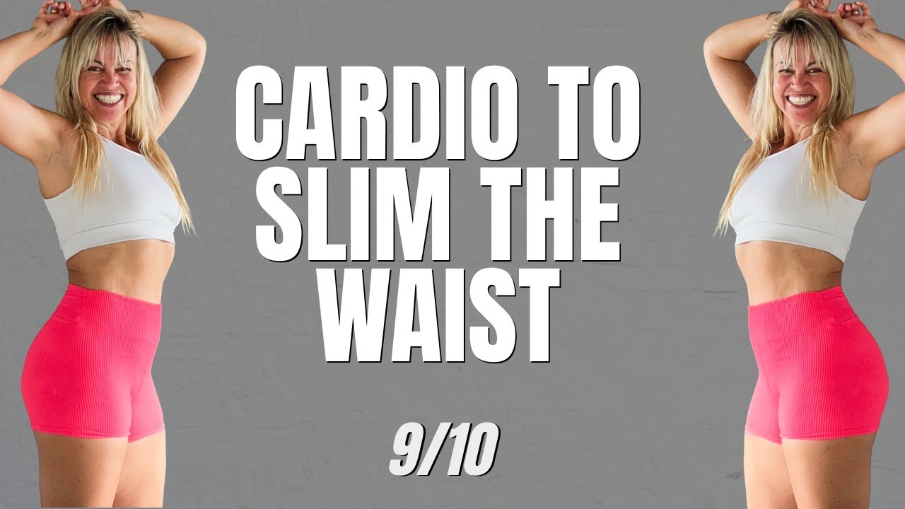 CARDIO TO SLIM THE WAIST | DAY 9 OF THE 10-DAY CHALLENGE (13 MIN)