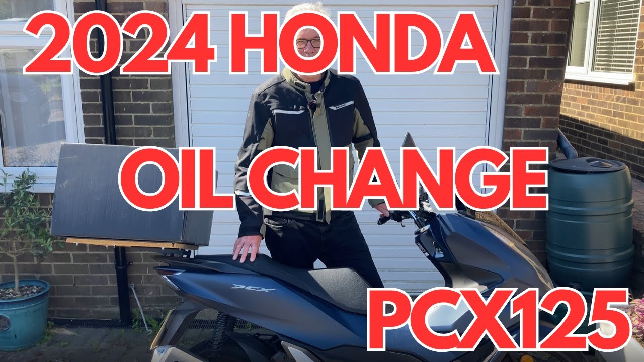 ★ 2024 HONDA PCX125 - 30 MINUTE DIY OIL CHANGE ★