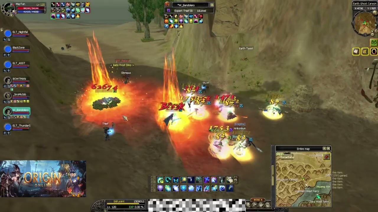 Silkroad Online Origin - History of war merchants and thieves