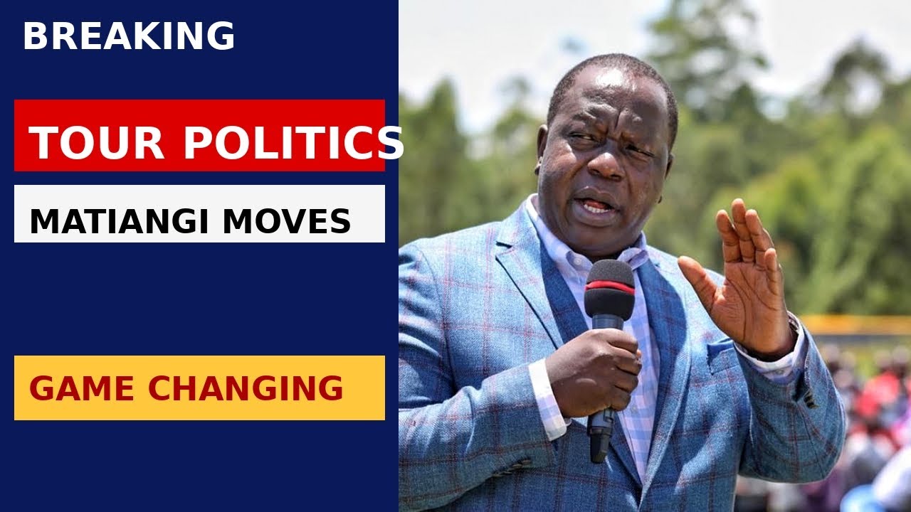 EXPOSED! MATIANGI’S TOUR POLITICS CHANGING THE GAME