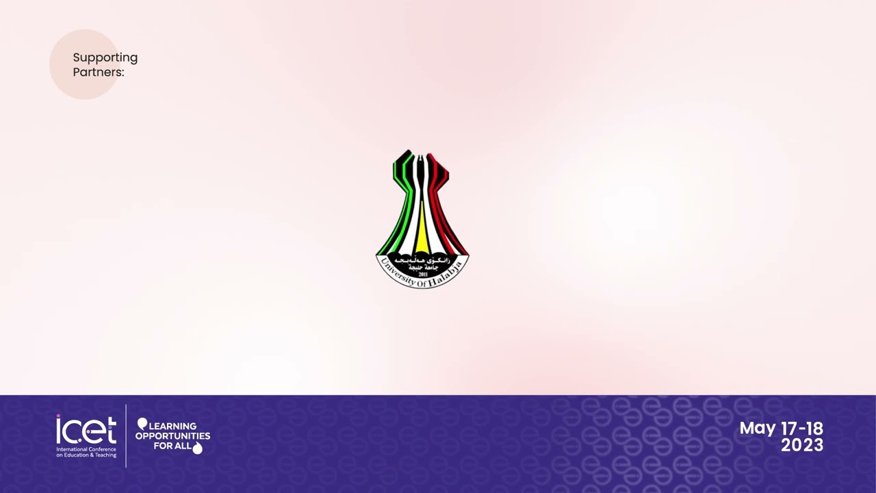 ICET 2023 Supporting Partners