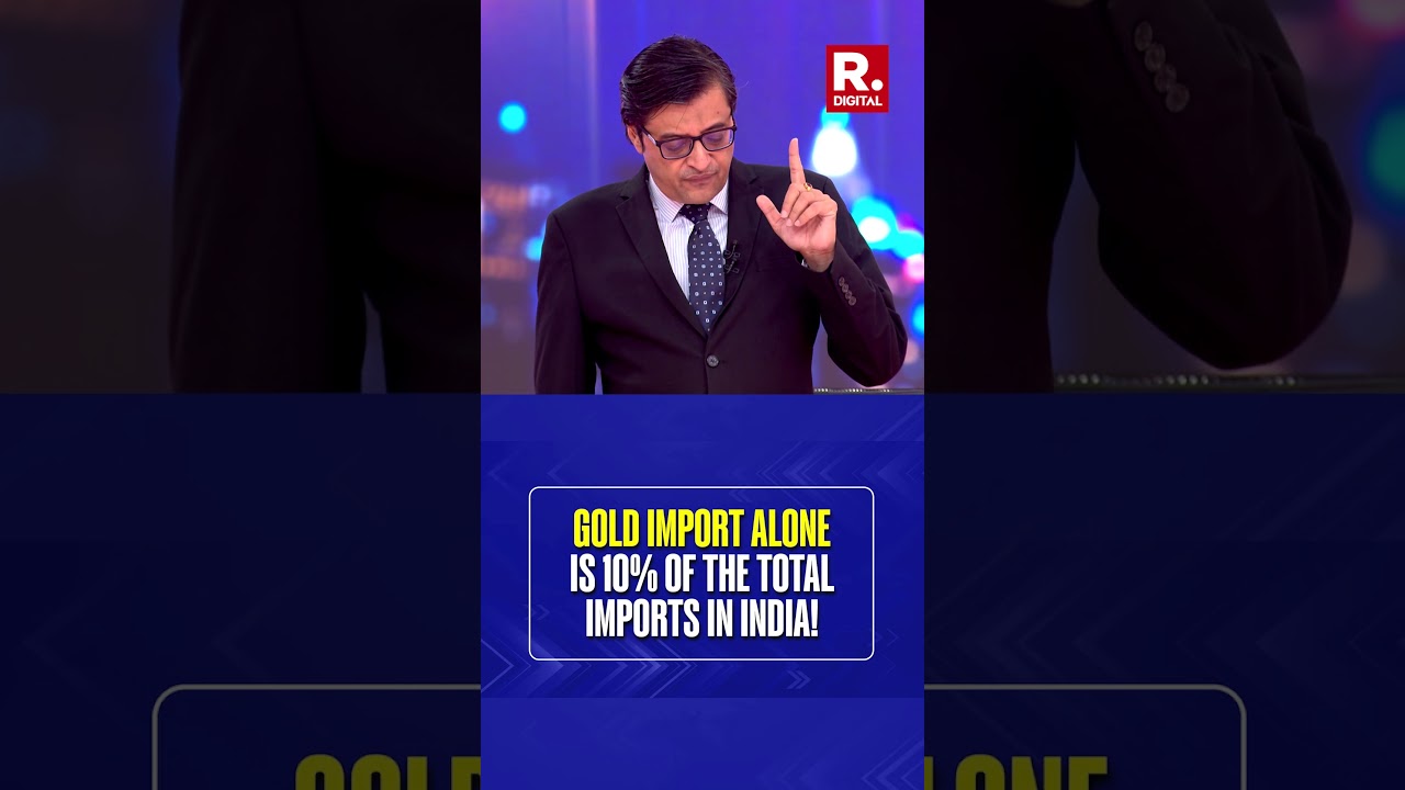 &lsquo;Stop Buying Gold For A Year&rsquo;: Arnab&rsquo;s Big Pitch To Strengthen India&rsquo;s Economy