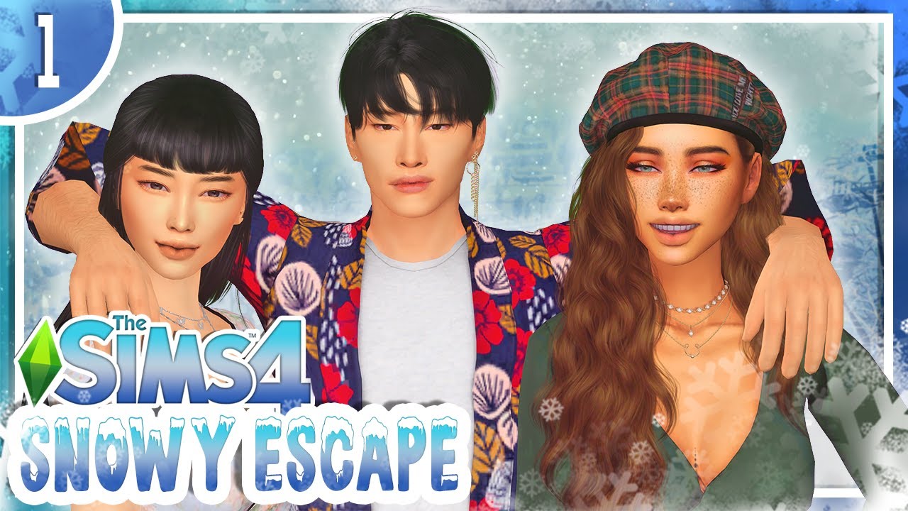 EXPLORING MT.KOMOREBI!🗺️ | THE SIMS 4: SNOWY ESCAPE⛷️⛰️ | PART 1 |