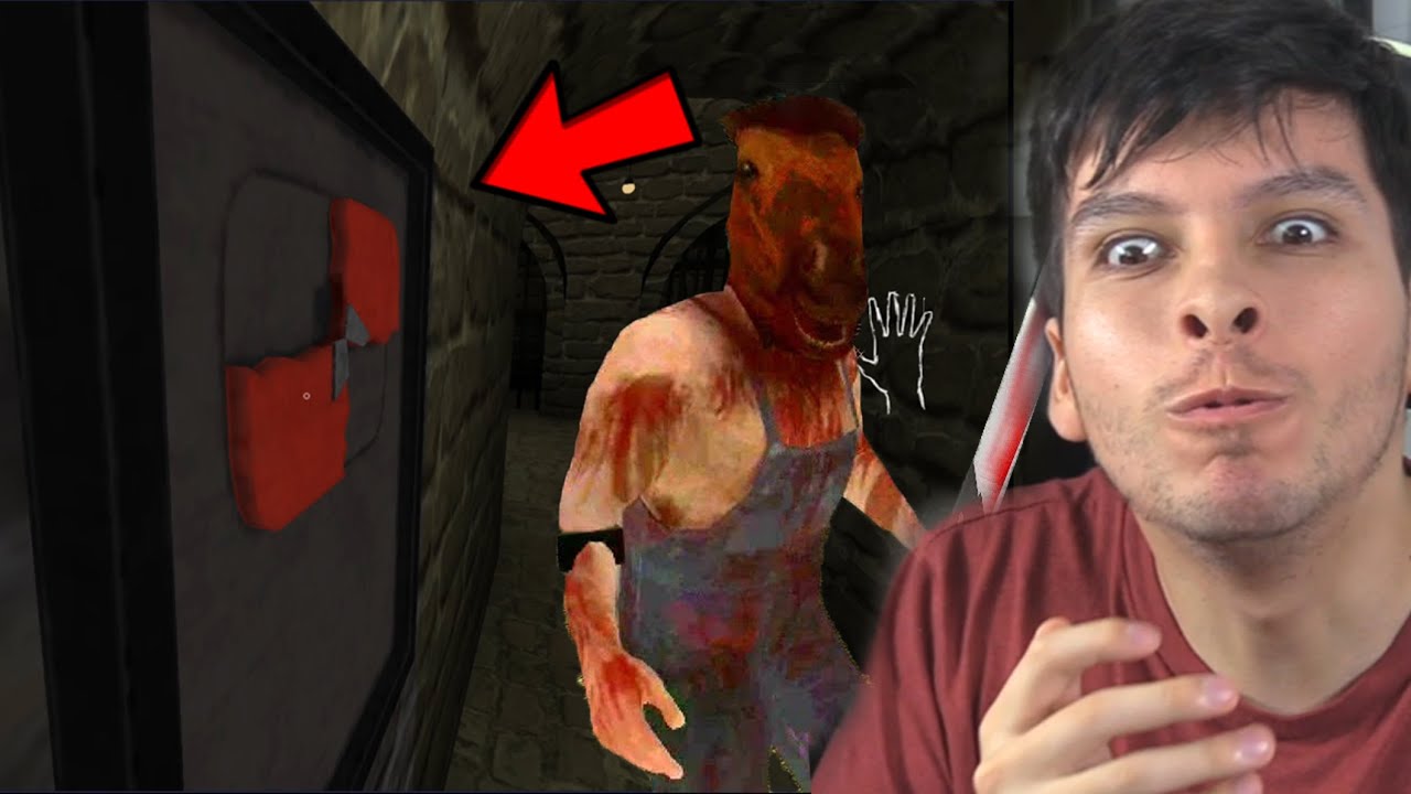DESCUBRO NUEVOS SECRETOS Y EL BOTÓN DE YOUTUBE DEL HOMBRE CABALLO !! - HeadHorse (Horror Game)