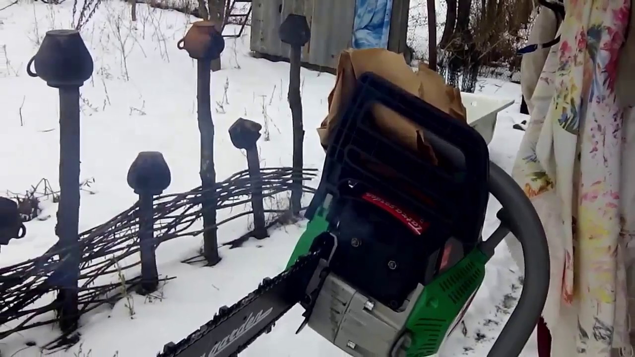 Как меня заставили купить бензопилу TATRA GARDEN MS 180.