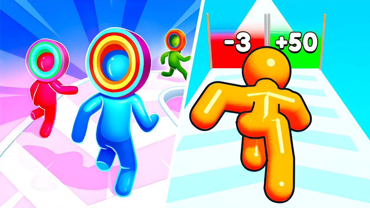 Long Neck Run VS Tall Man Run - Max Level’s Gameplay Walkthrough (Android,iOS) NEW UPDATE Ep 755