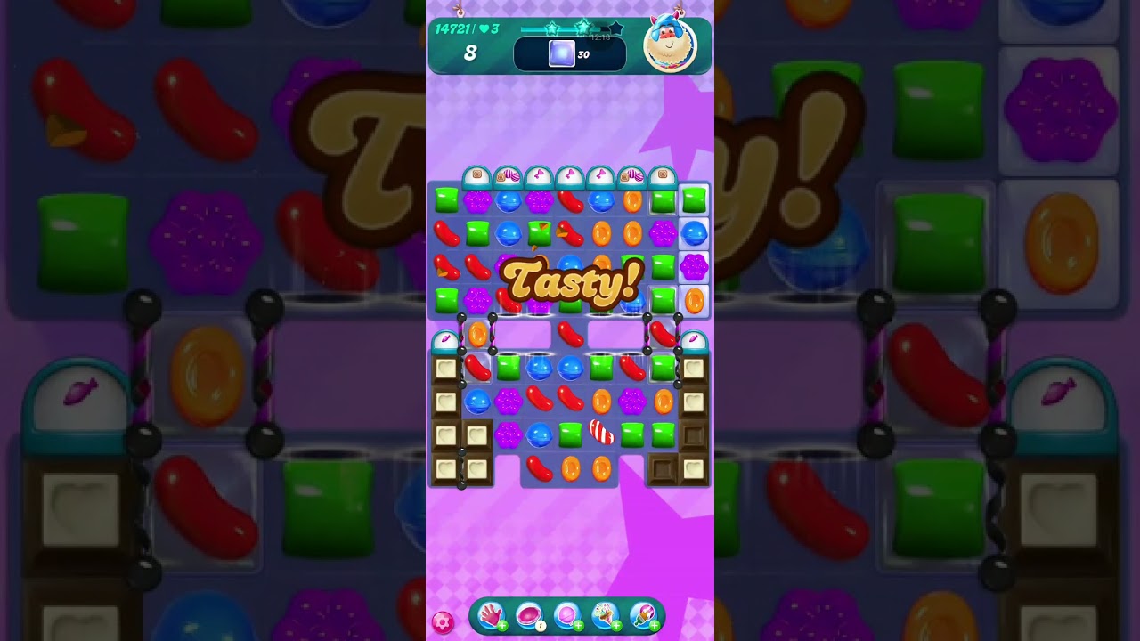 #candycrush🍬🍭 levels 14720-14727 with boosters. Like👍🏼 Comment Subscribe and Share!