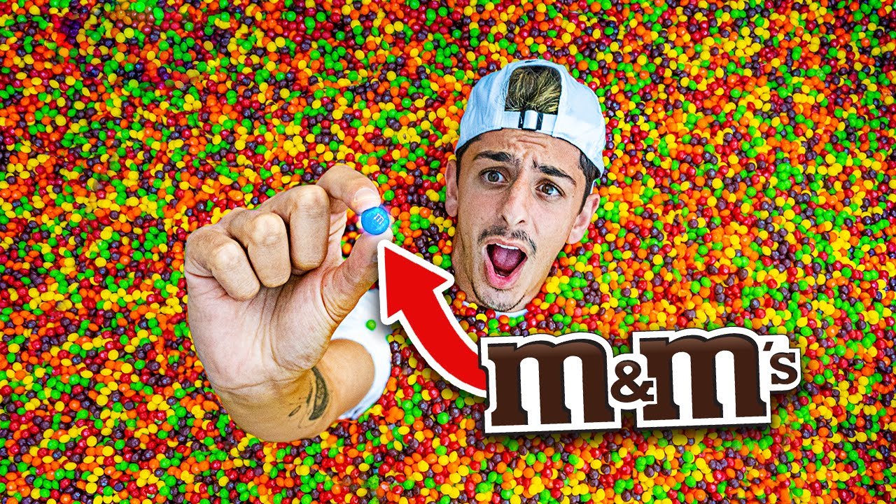 Find the M&M in Skittles Pool, Win $10,000 - Challenge