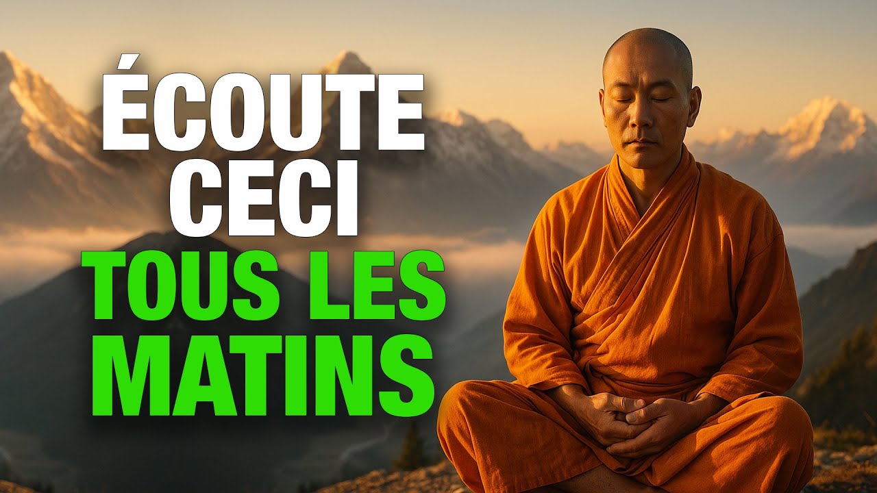 Commence chaque jour avec ces 7 techniques bouddhistes puissantes