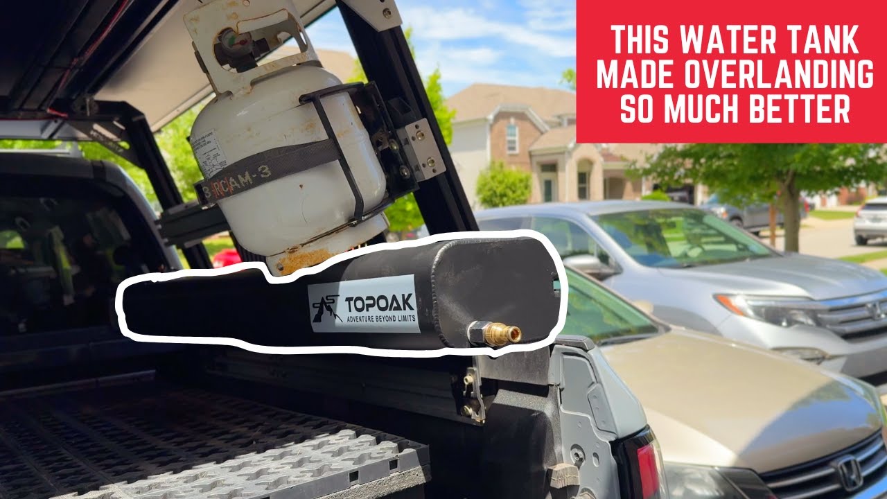 This 7.6 Gallon Water Tank Made My Overlanding Kitchen So Much Better
