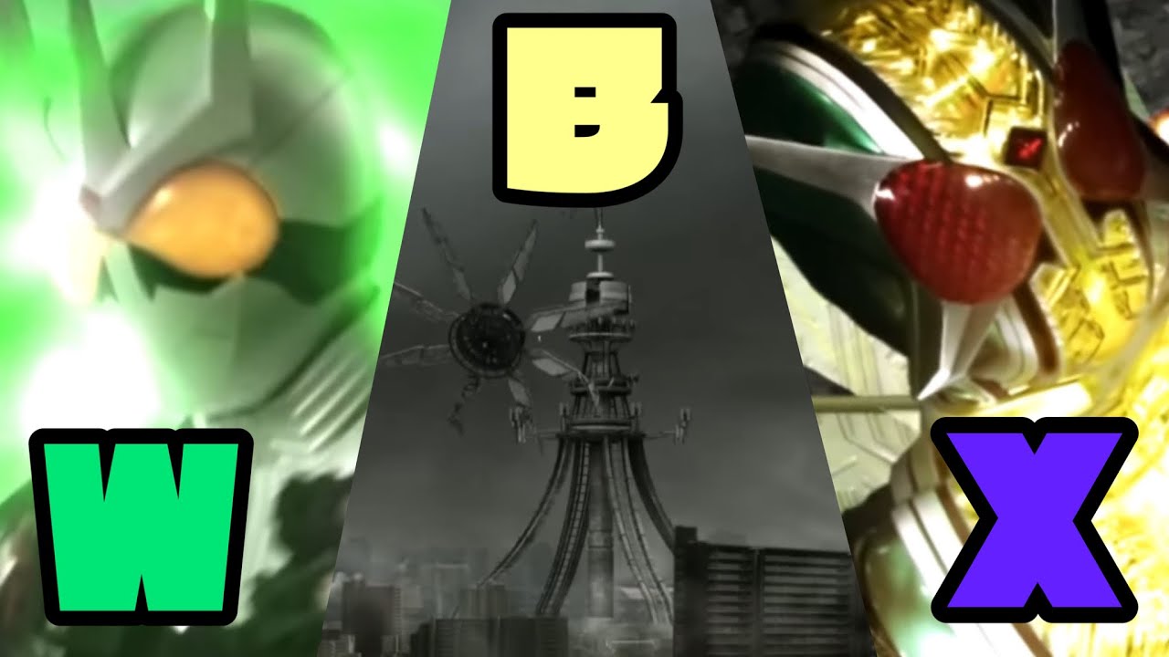 [MAD] kamen rider W &times; W-B-X ~W Boiled Extreme