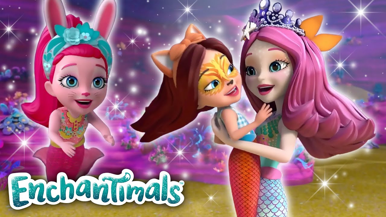 Víz alatti móka az Enchantimals lányokkal | Enchantimals Magyar