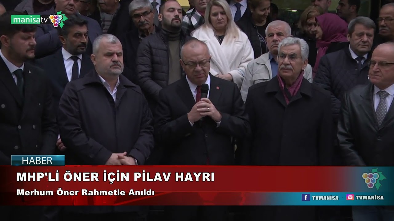 MHP'Lİ ÖNER İÇİN PİLAV HAYRI
