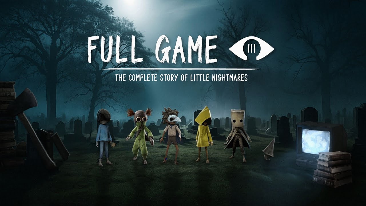 Little Nightmares Full Series Gameplay | No Commentary | Little Nightmares 1,2&3 + DLC
