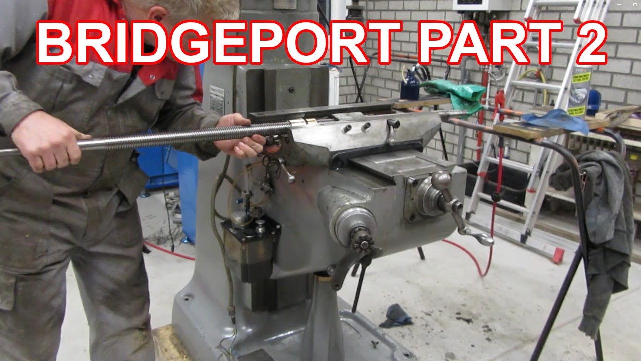 ASSEMBLAGE VAN BRIDGEPORT FREESMACHINE | Een restauratie project in de schuur DEEL 2