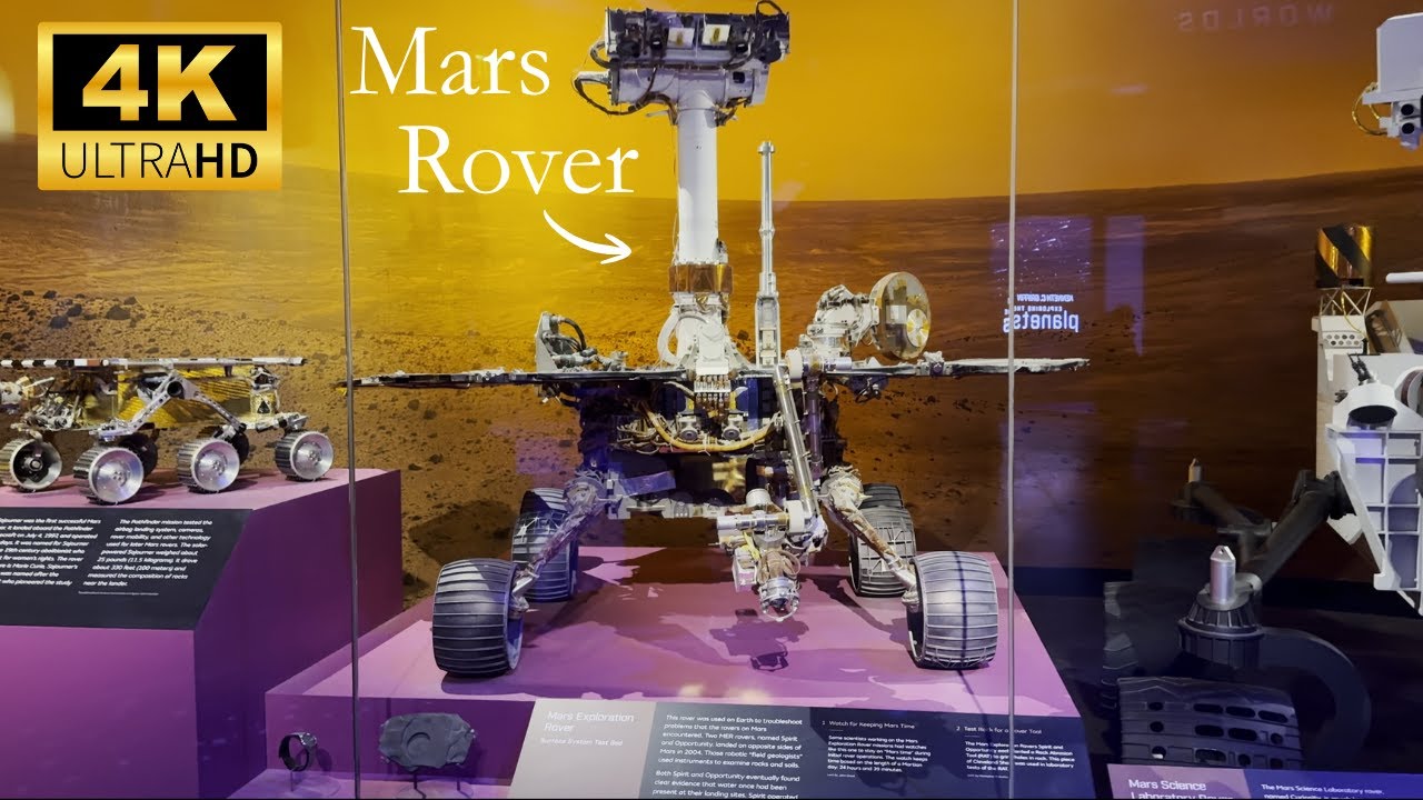 National Air & Space Museum 🚀 | Relaxing 4K Walking Tour | Washington DC