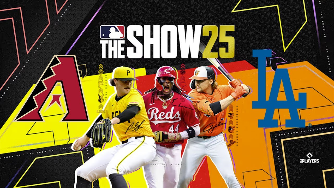 MLB The Show 25: ARI vs. LAD **Game 136**