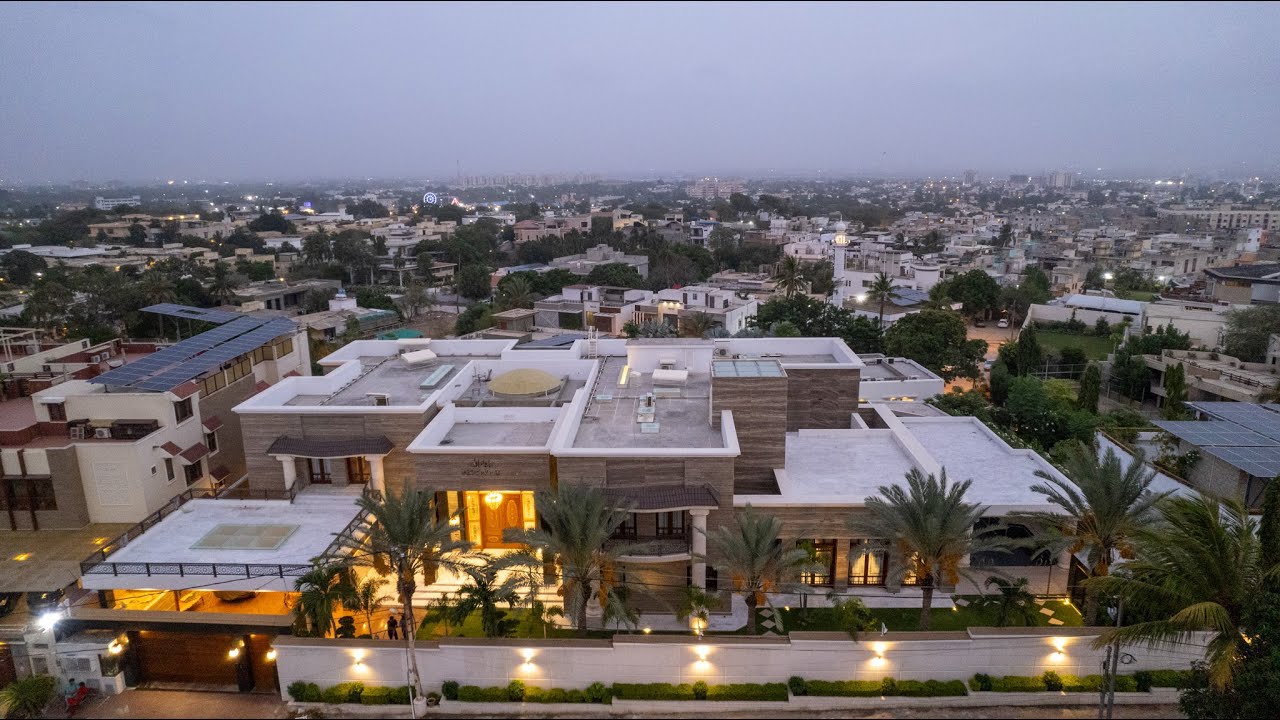 Stunning 3000 Yard House in KDA Scheme 1 Karachi Featuring Natural Stones by Marnite