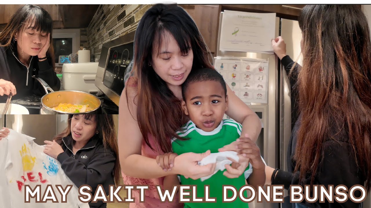 PINAY IN THE CANADA: NAAPEKTUHAN NA SA LAMIG UMUWI NA MAY  SAKIT | AWARD NI BUNSO NAMIN | mylen D