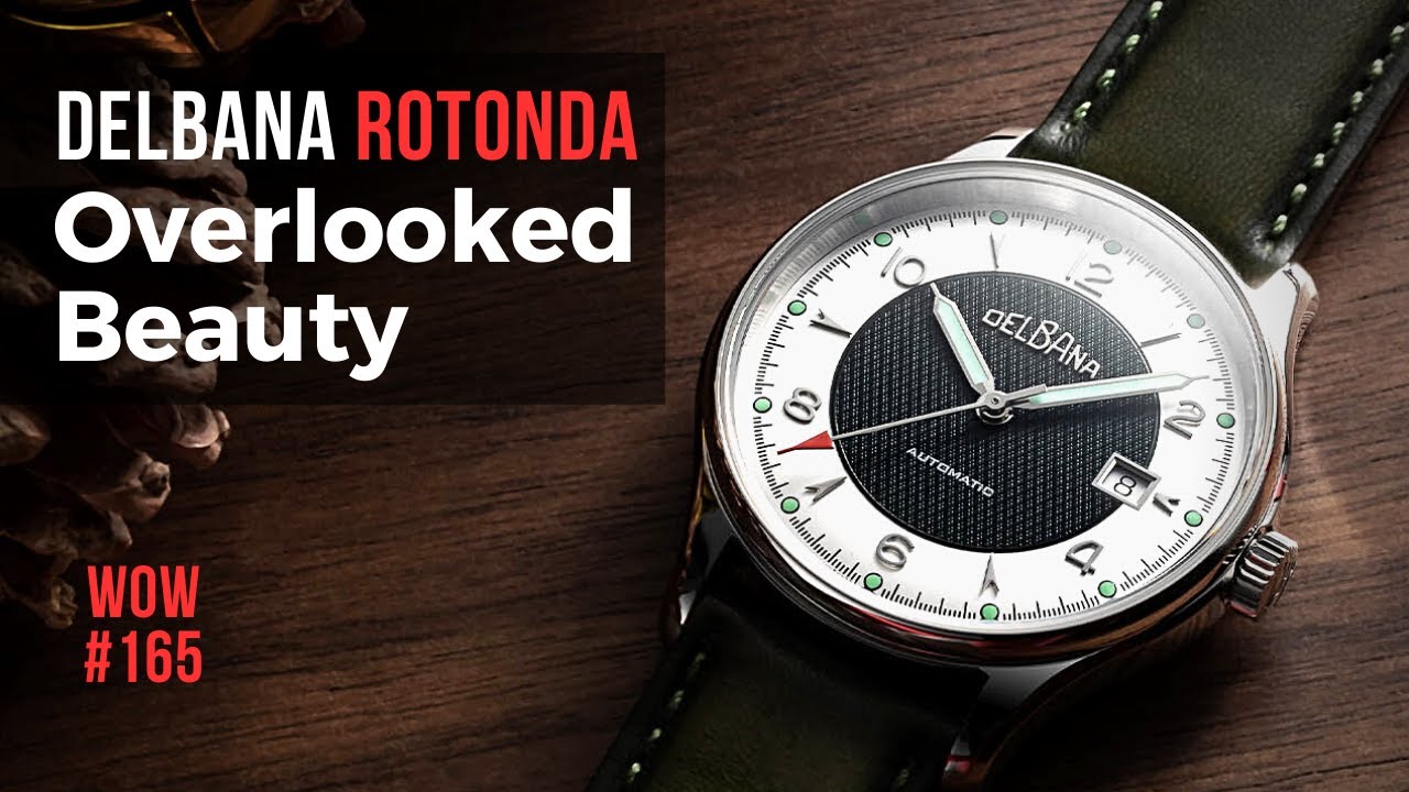 An Overlooked Dress Watch: Delbana Rotonda // Watch of the Week. Review #165