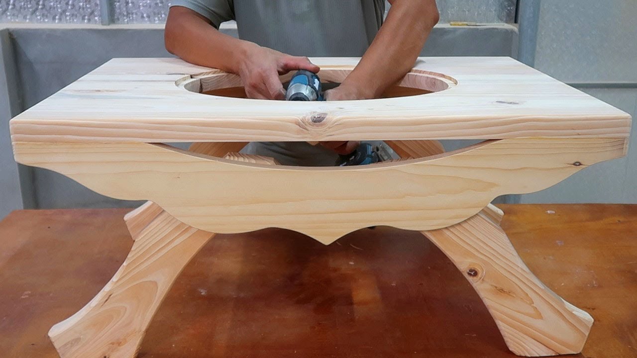 Extremely Simple Woodworking Project // Design Your Own Coffee Table From Easy To Find Materials